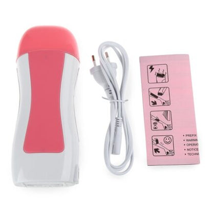 3in1 Roll On Wax Depilatory Machine With Wax Box And Strips (ORIGINAL)