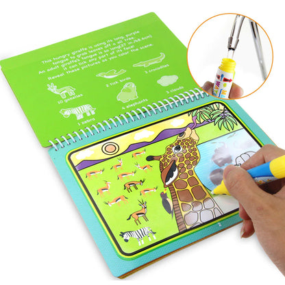 REUSABLE MAGIC WATER BOOK-(small)