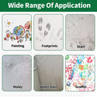 Repair Wall Paint with Small Roller Brush