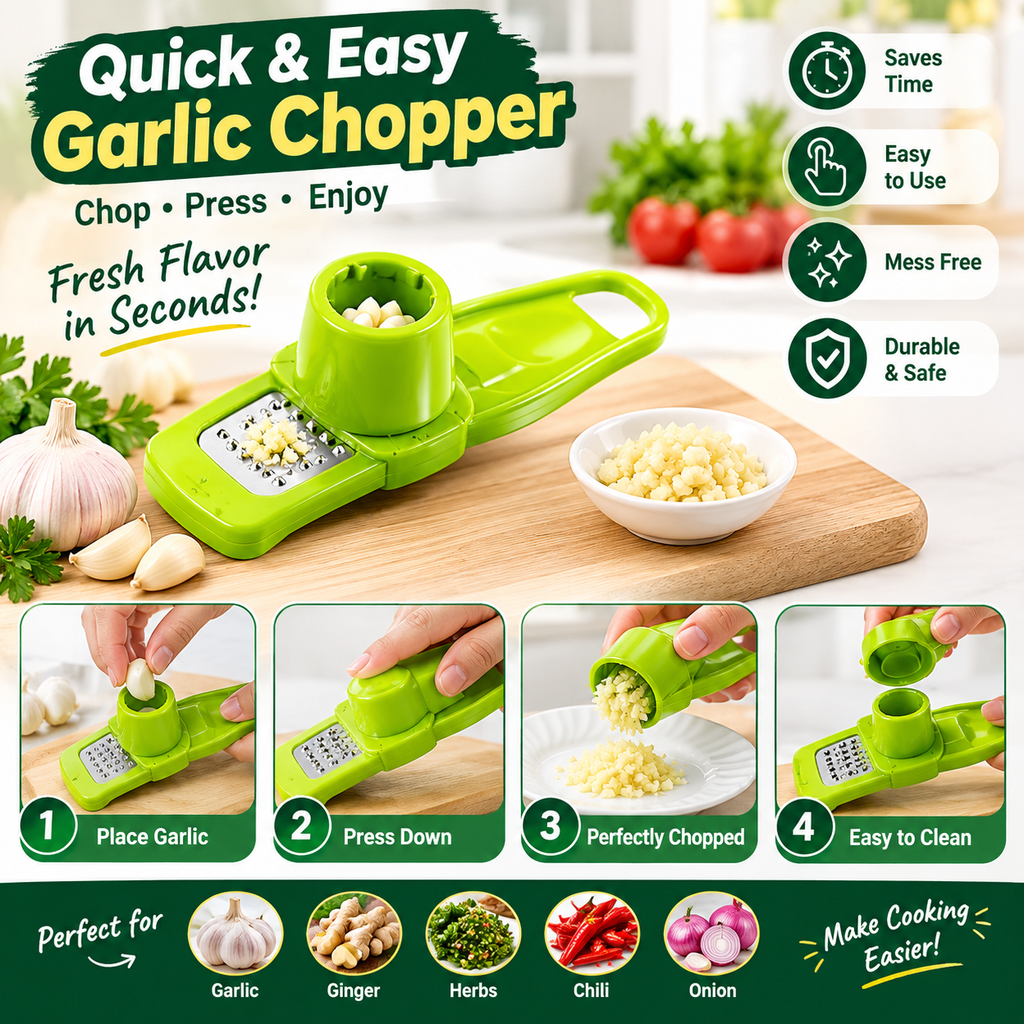 Garlic Chopper – Product Description