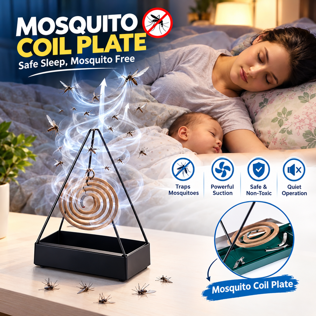 Mosquito Coil Plate – Safe &amp; Effective Mosquito Protection