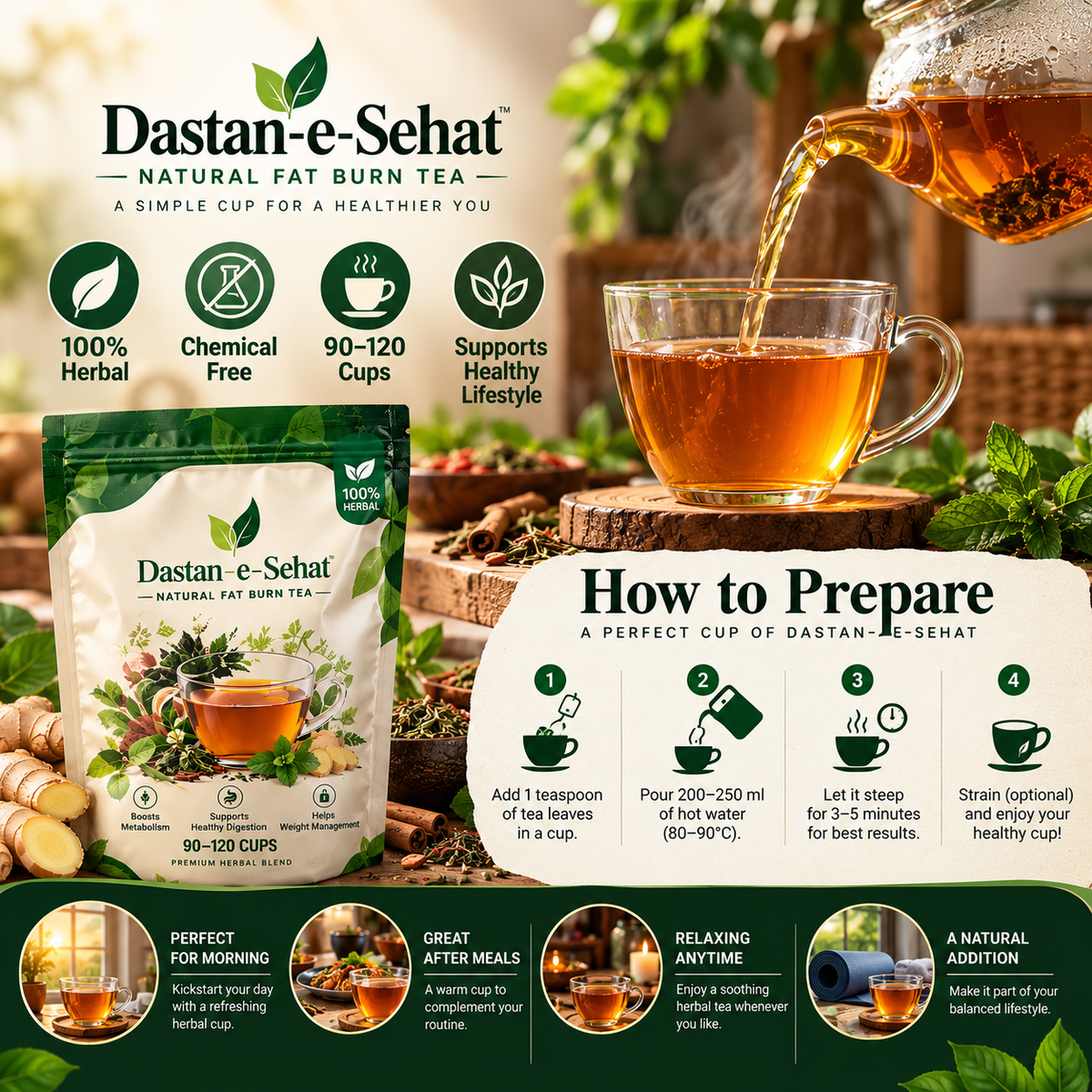 Dastan-e-Sehat Herbal Tea – Stock Clearance