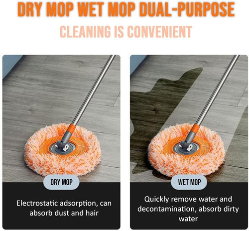360° Rotatable Adjustable Cleaning Mop