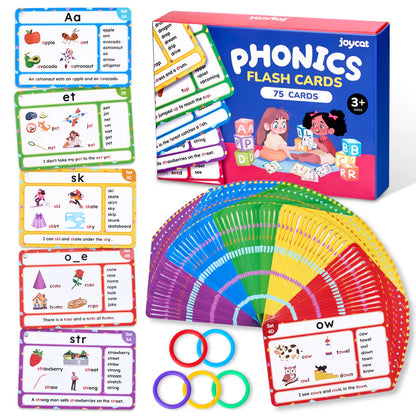 Reuseable Read & Master 67 Phonics Flash Cards
