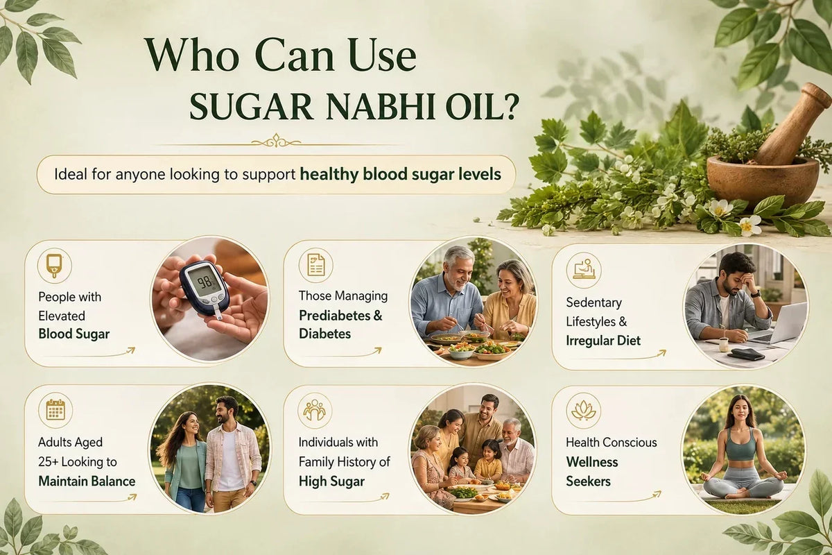 Sugar Nabhi Oil (Natural)