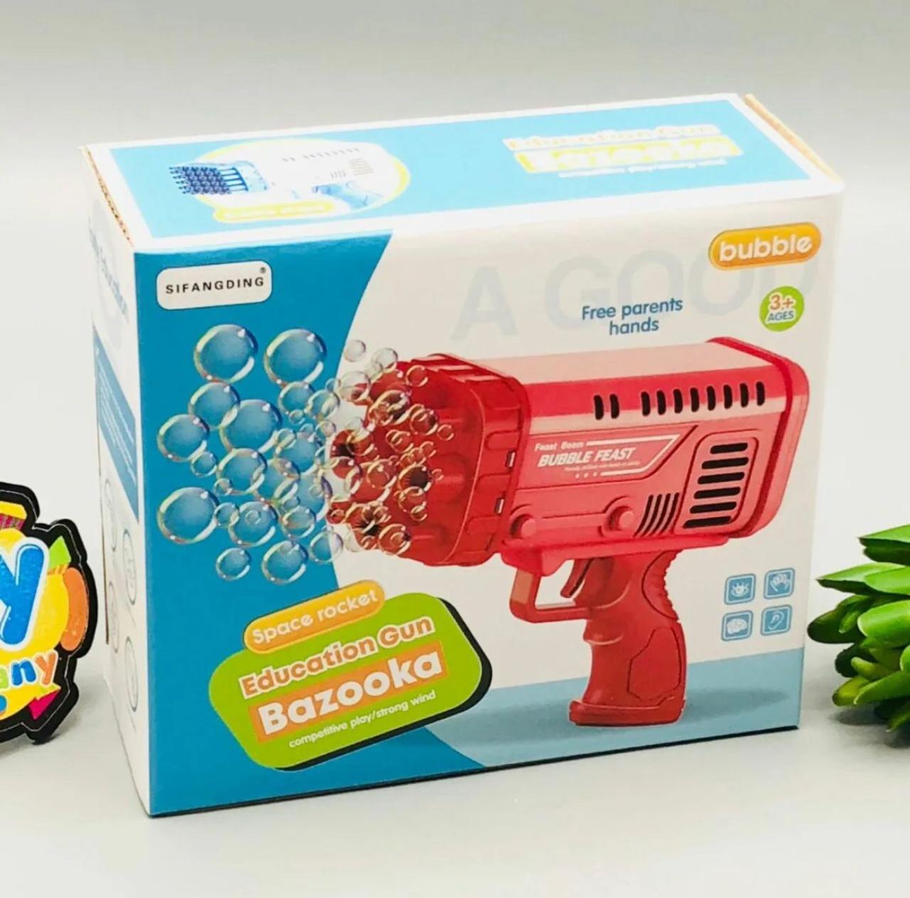 Automatic Bazooka Bubble Gun - DAILY DEALS