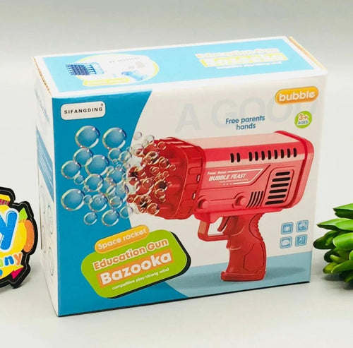 Automatic Bazooka Bubble Gun - DAILY DEALS