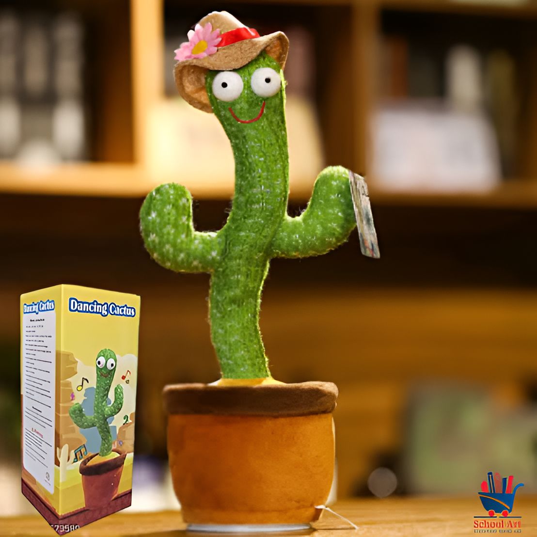 Dancing Cactus Plush – Singing, Talking & Recording Toy - DAILY DEALS