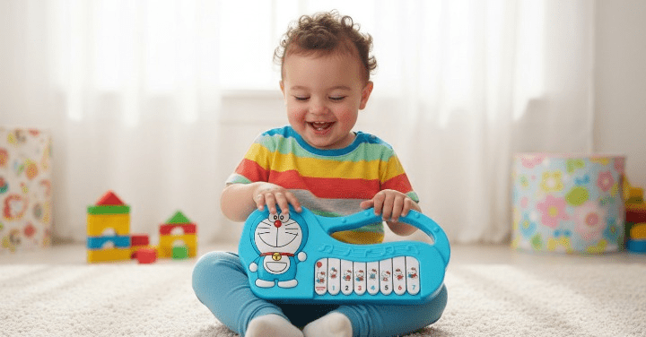 Doraemon Kids' Educational Musical Piano - DAILY DEALS