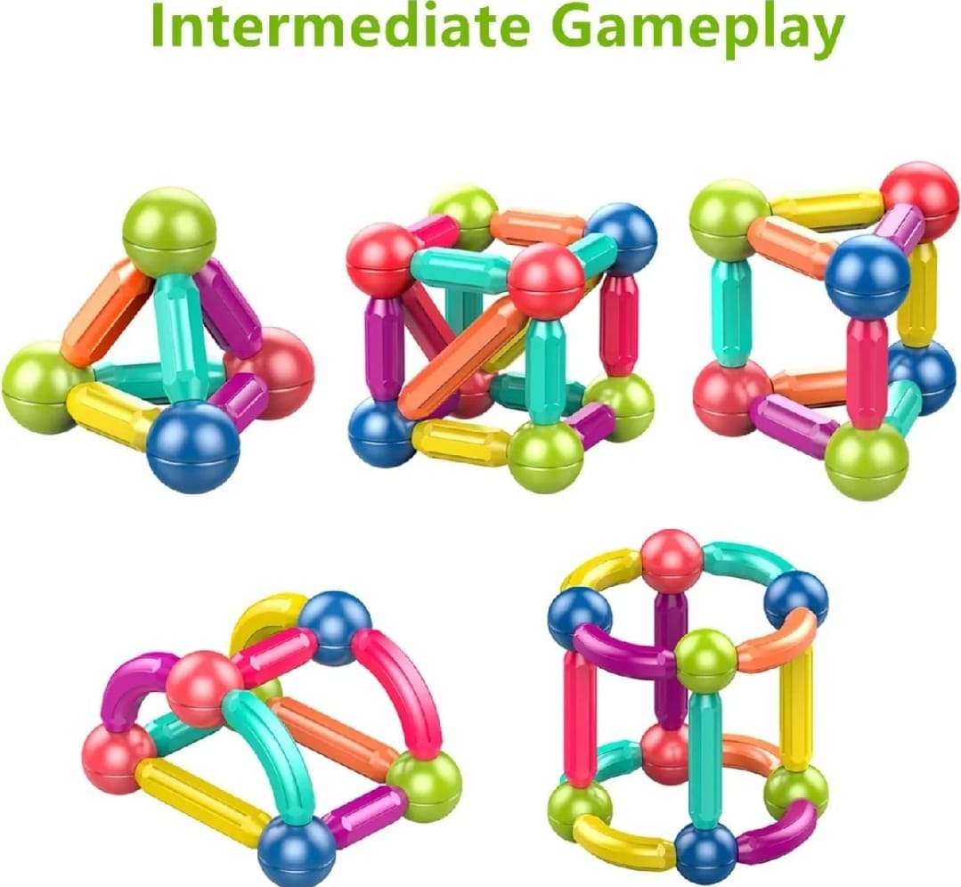 Magnetic STEM Building Blocks | 36 PCS Kids Learning Toy - DAILY DEALS