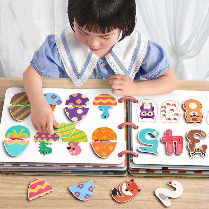 Montessori Busy Book for Toddlers – 12 Theme Learning Toy - DAILY DEALS