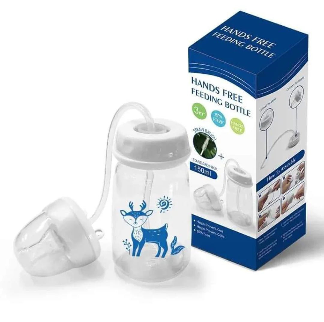 Premium Anti-Colic Hands Free Feeder 240ml - DAILY DEALS