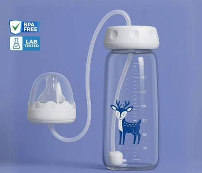 Premium Anti-Colic Hands Free Feeder 240ml - DAILY DEALS