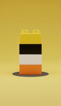 Stacking Blocks in Bold Yellow - DAILY DEALS
