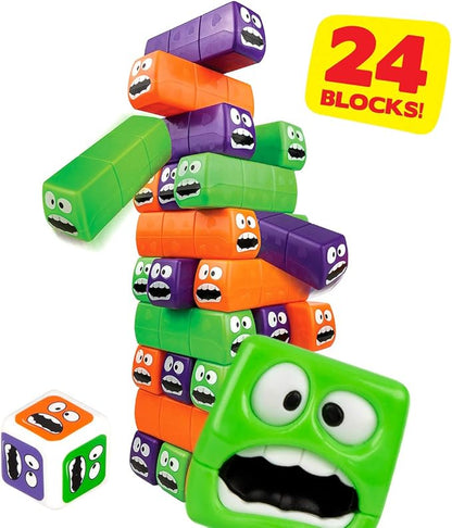 Wobbly Worms Balance Tower – Kids Stacking Game - DAILY DEALS
