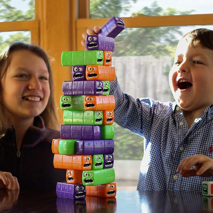 Wobbly Worms Balance Tower – Kids Stacking Game - DAILY DEALS