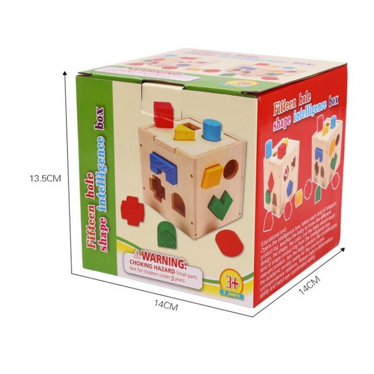 Wooden Geometric Shape Sorting Box for Kids - DAILY DEALS